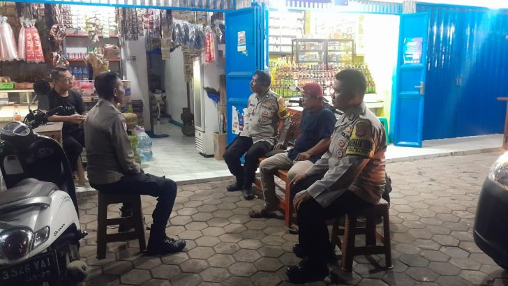 Kanit binmas polsek rajeg melaksanakan sambang