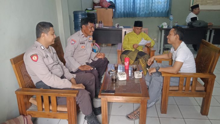 Aiptu Suswadi melaksanakan sambang ke Sekolah Ayatra Kel Sukatani