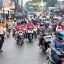 Personil Polsek Rajeg melaksanakan gatur lalin antisipasi kemacetan