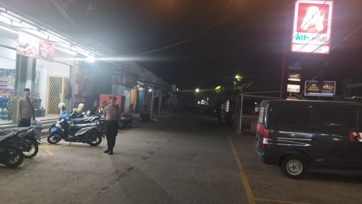 Antisipasi kejahatan malam hari, Kanit Samapta dan piket fungsi tingkatkan patroli malam hari.