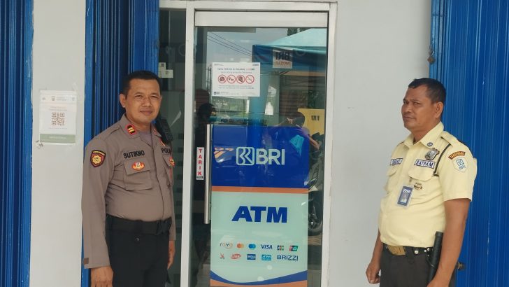 Antisipasi kejahatan, Kanit Samapta patroli obyek vital.