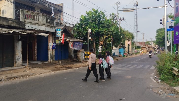 Kanit Samapta giat gatur lalin dan pelayanan masyarakat