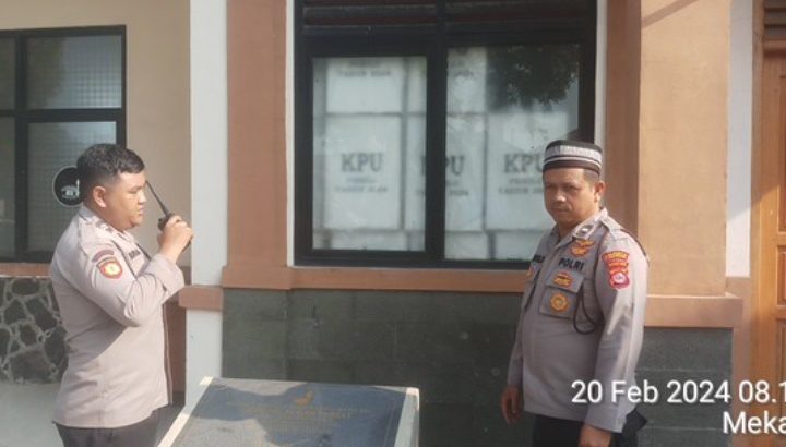 Aipda Abdul Rohman,SE giat pam kantor ppk