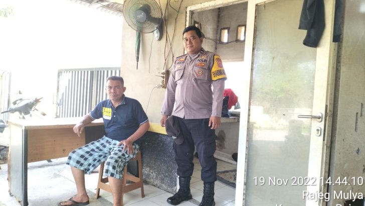 Sambang kepada tokoh masyarakat desa tanjakan mekar