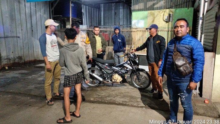 Polsek Rajeg melaksanakan patroli antisipasi 3C