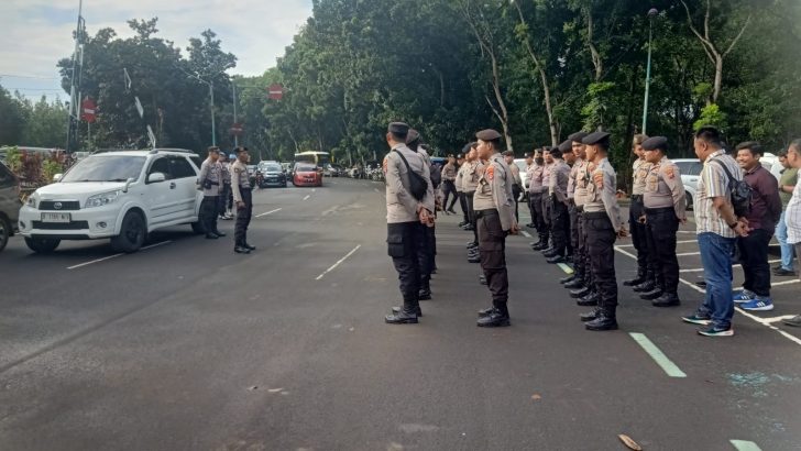 Apel Pam Rapat Pleno Tingkat KPU Kab. Tangerang