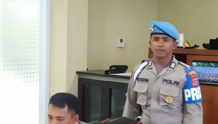PENGECEKAN KEHADIRAN PERSONIL BAGOPS POLRESTA TANGERANG OLEH PIKET SIPROPAM POLRESTA TANGERANG