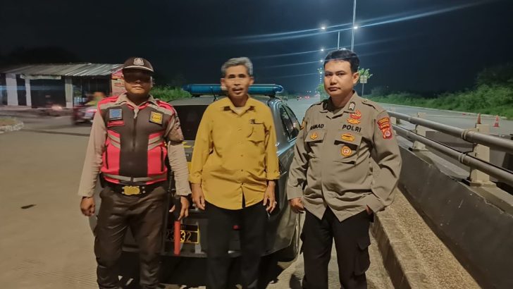 Kapolsek Pasar Kemis Pimpin Pengamanan Malam Takbiran Idul Fitri 1445 H