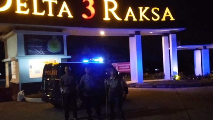 Laksanakan Patroli Barcode, Jajaran Polsek Cisoka Polresta Tangerang Titipkan Pesan Kamtibmas