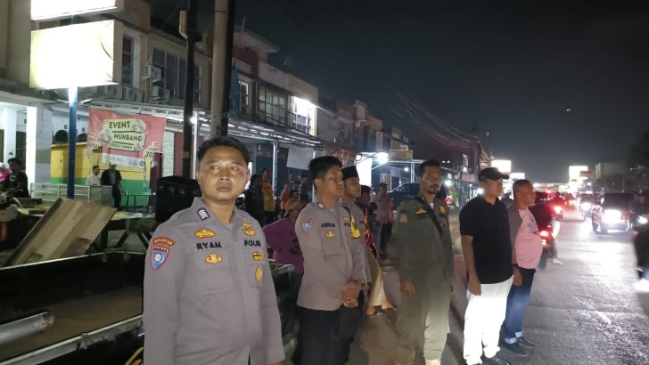 Polsek Pasar Kemis Terus Lakukan Patroli dan Penjagaan Disekitar Pasar Kuta Bumi