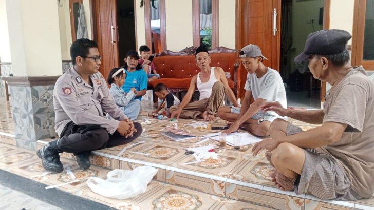 Upaya pencegahan Gangguan Kamtibmas di wilayah, Polsek Kresek lakukan Sambang DDS di Desa