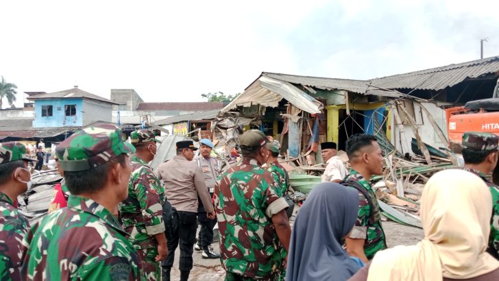 Pengamanan Pengosongan, Penutupan dan Penertiban Pasar Kuta bumi