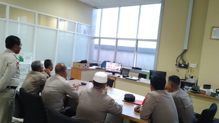 Sat Binmas Polresta Tangerang Mengikuti Anev zoom Meeting Subdit Bhabinkamtibmas koorbinmas baharkam Polri.