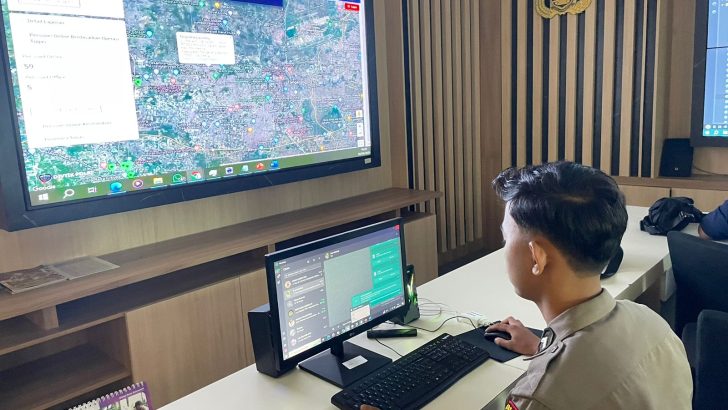 PERSONEL BAG OPS POLRESTA TANGERANG MELAKSANAKAN PENGINPUTAN DATA PERSONEL OPERASI KETUPAT MAUNG 2024