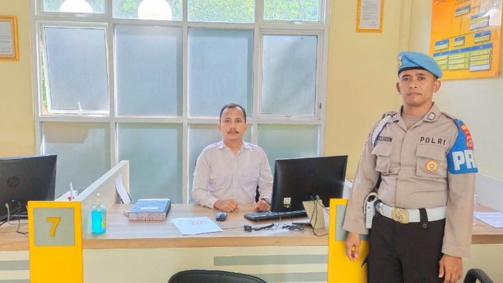 PENGECEKAN PETUGAS SPKT POLRESTA TANGERANG OLEH PIKET SIPROPAM POLRESTA TANGERANG