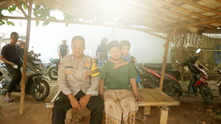 Lewat Sambang Bhabinkamtibmas Ajak Warga Wujudkan Kamtibmas Kondusif