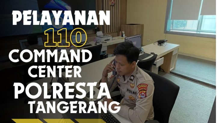 Pelayanan 110 Comand Center Polresta Tangerang