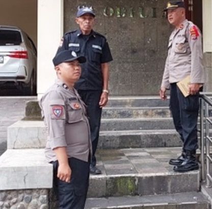 Sambang Satpam,Satbinmas Polresta Tangerang sampaikan pesan Kamtibmas