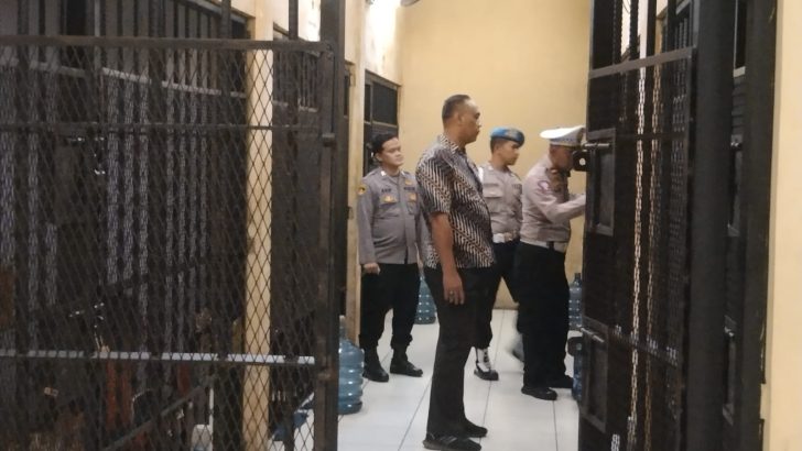 Pengecekan rutin Tahanan Mako Polresta Tangerang
