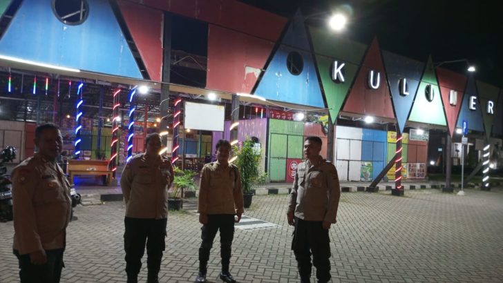 Pawas Polsek Pasar Kemis Patroli Mobile Kuliner Bumi Indah