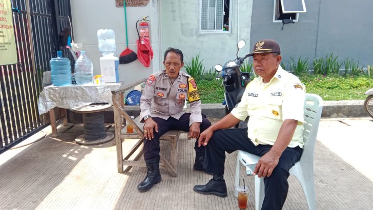KEGIATAN RUTIN BHABINKAMTIBMAS DESA SUKASARI RAJEG TANGERANG BANTEN SAMBANG WARGA BINAAN