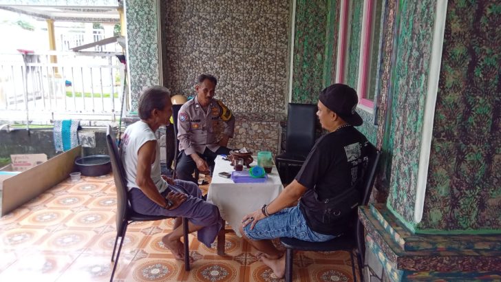 Bhabinkamtibmas Desa Wanakerta Kegiatan DDS Ke Warga Kampung Sumur