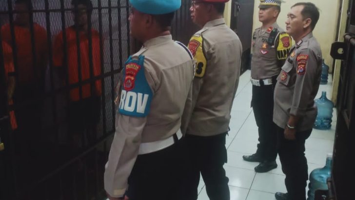 Pengecekan rutin Tahanan Mako Polresta Tangerang