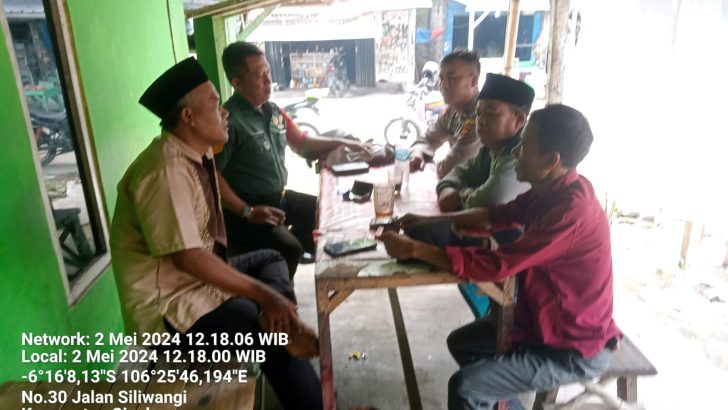 Anggota Polsek Cisoka Lakukan Kegiatan Patroli dan Sambang Polisi Rw