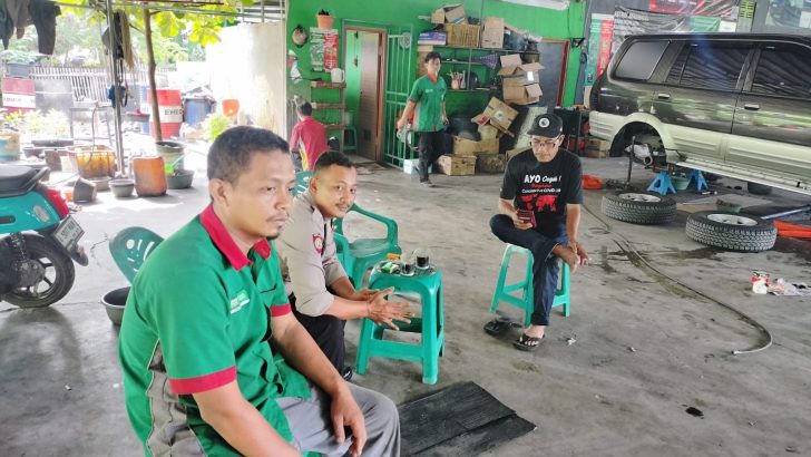 Anggota Polsek Pasar Kemis Polresta Tangerang Sambang dan Patroli Dialogis