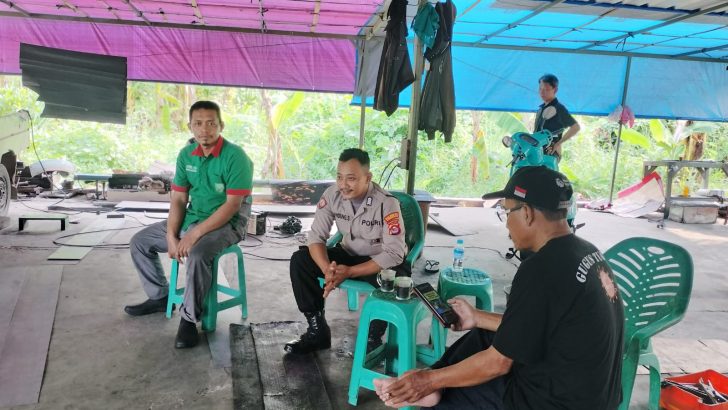 Samapta Polsek Pasar Kemis Polresta Tangerang Sambang dan Patroli Dialogis
