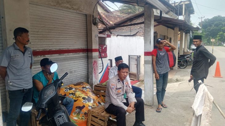 Pastikan wilayah aman dan upaya pencegahan Guantibmas di Wilayah, Polsek Kresek lakukan giat Patroli Sambang Warga