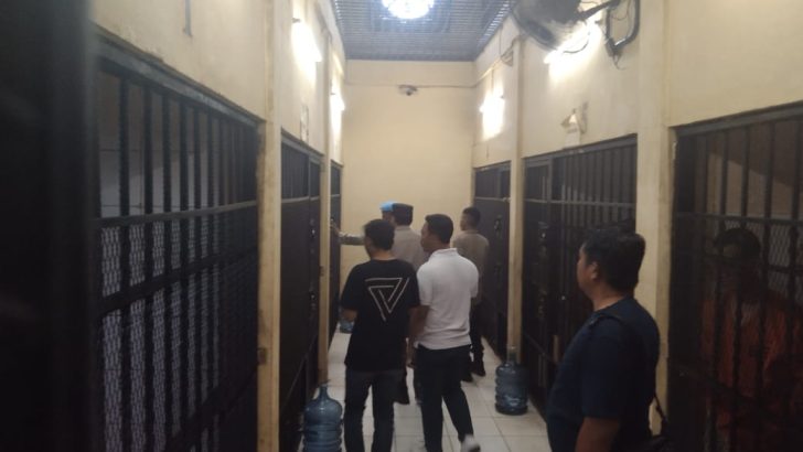 Pengecekan rutin Tahanan Mako Polresta Tangerang