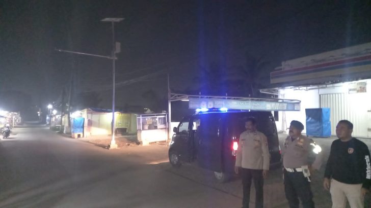 Antisipasi berandalan bermotor, dan tawuran, Polsek Rajeg, tingkatkan patroli dini hari.