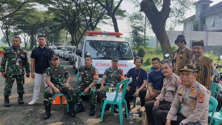 Polsek Pasar Kemis Polresta Tangerang Amankan Halal Bihalal Ikawangi