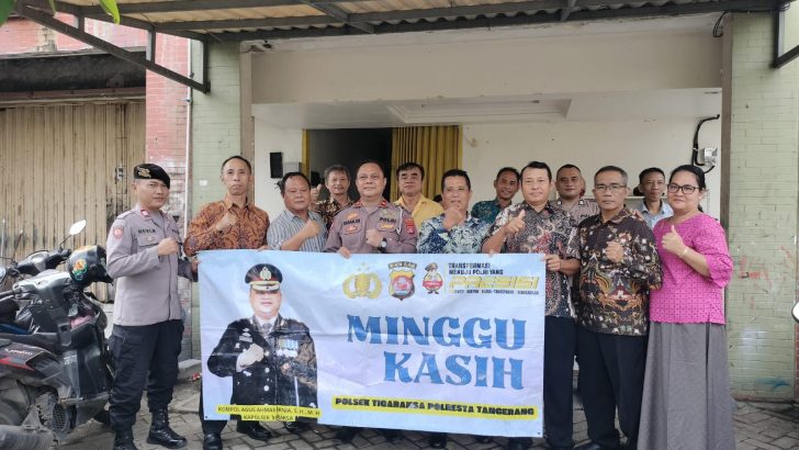 Minggu Kasih Polsek Tigaraksa Di Gereja Bethel Indonesia (GBI)