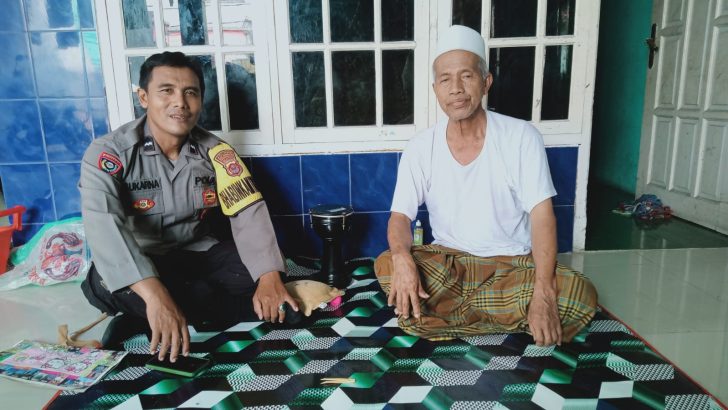 Anggota Polsek Kresek aktiv kunjungi Tokoh Agama dalam rangka giat rukun Ulama Umaro
