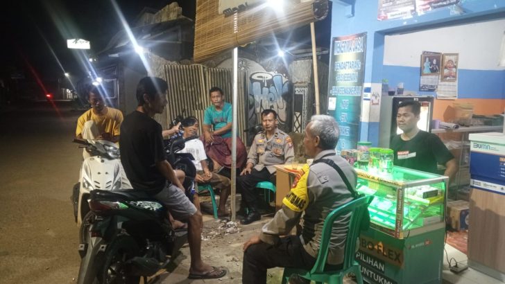Polsek Kresek gencarkan giat Patroli Mobile malam hari antisipasi Kejahatan Jalanan di Wilayah Hukum Polsek Kresek