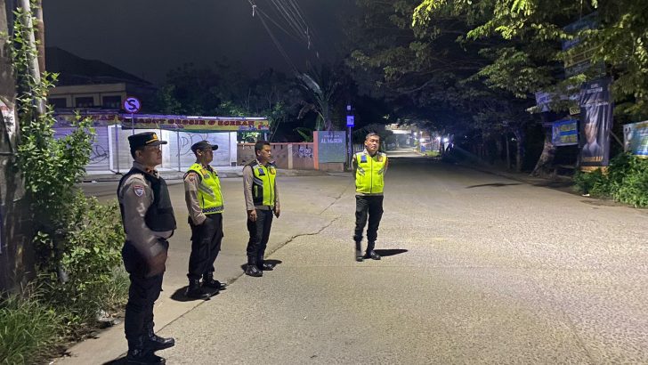 Patroli mobile polsek Tigaraksa Antisipasi Kejahatan