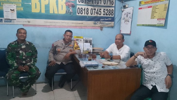 Bhabinkamtibmas dan Babinsa Bersinergi jaga kamtibmas di Desa Binaannya