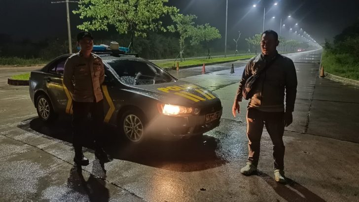 Polsek Pasar Kemis Laksanakan Patroli Mobile Blue Light dan Dialogis