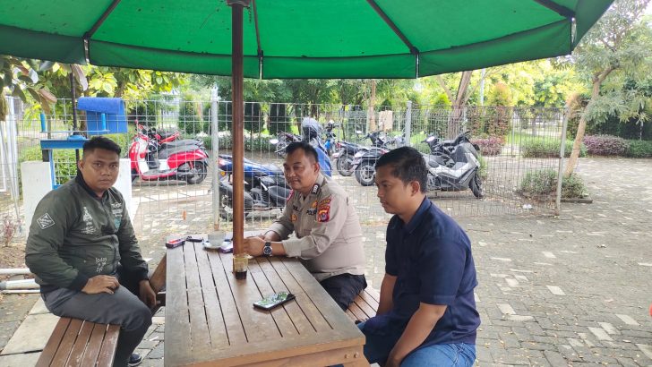 Sindang Sari Sambangi Scurity Batavia Dan Berikan Himbauan Kamtibmas