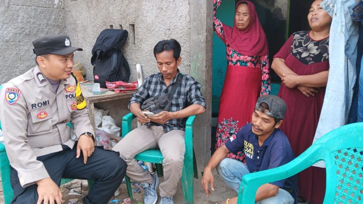 Giat sambang warga Brigadir Romi di desa binaan