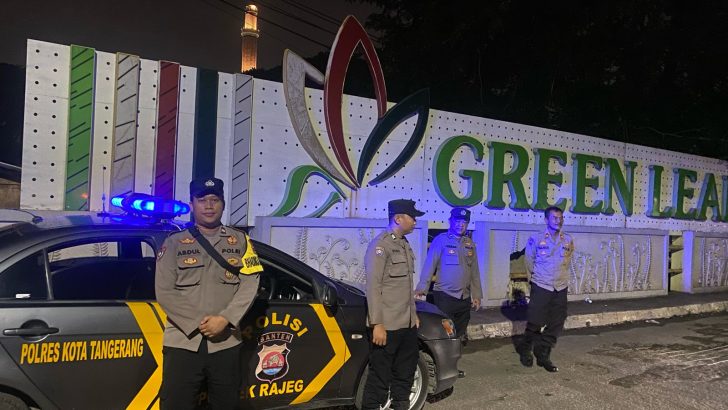 Untuk mengantisipasi street crime, Polsek Rajeg ,patroli mobile wilayah .