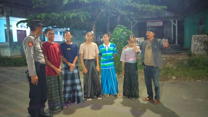 Polsek Kresek gencarkan giat Patroli Mobile malam hari antisipasi Kejahatan Jalanan di Wilayah Hukum Polsek Kresek