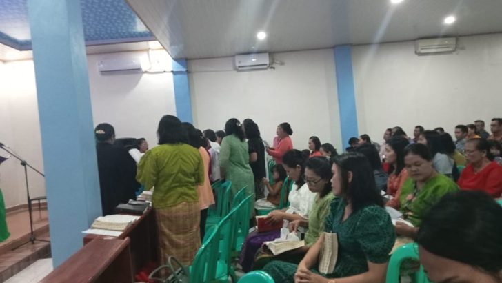 BHABINKAMTIBMAS DESA LEMBANGSARI MELAKSANAKAN GIAT MINGGU KASIH