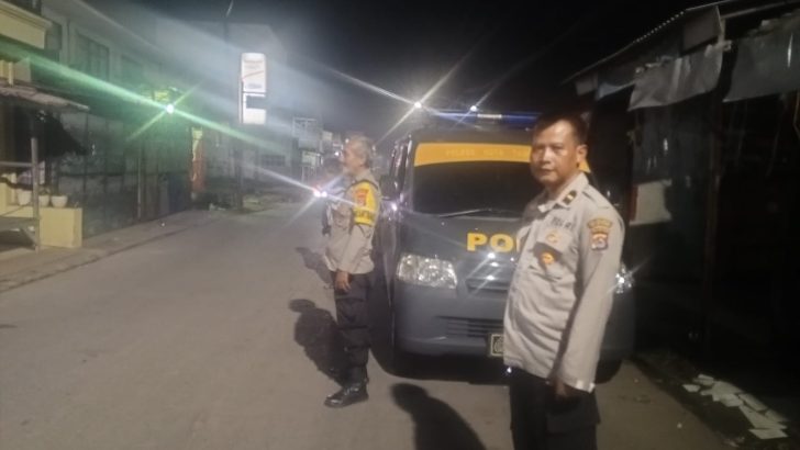 Patroli mobile malam hari sangat evektif mengantisipasi terjadinya Gangguan Kamtibmas di Malam Hari.