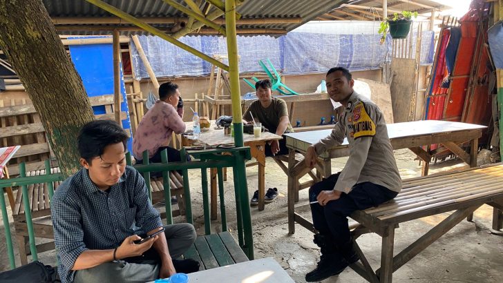 Tingkatkan Keamanan, Bhabinkamtibmas Sambang Preemtif dan Preventif