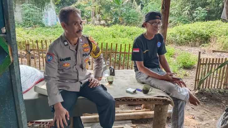 Jaga Silaturahmi, Bhabinkamtibmas Sambangi Warga Binaan