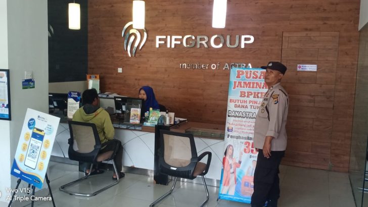 Aiptu Dhermawan; Laksanakan Sambang Kontrol Dan Pantau Objek Vital Kantor FIF Citra Raya