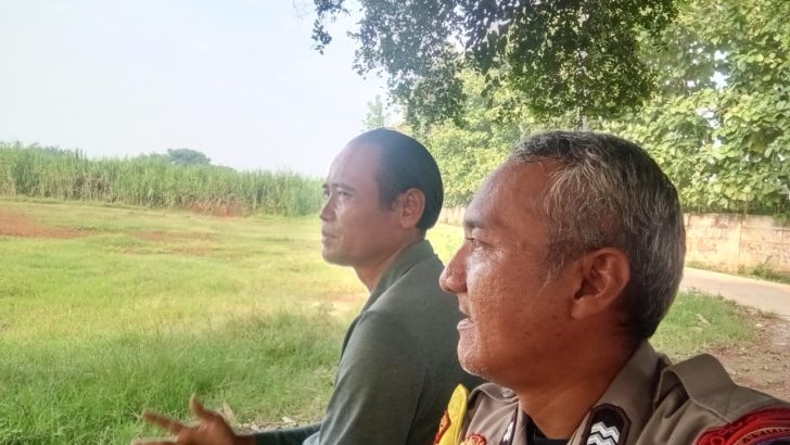 Kesigapan Polisi RW Polsek Kresek dalam segala permasalahan diwilayah, Anggota Polsek Kresek kunjungi warga di Desa.